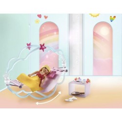 PLAYMOBIL Princess Magic - Chambre de princesses avec 2 lits a bascule