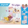 PLAYMOBIL Princess Magic - Chambre de princesses avec 2 lits a bascule