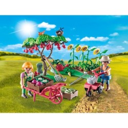 PLAYMOBIL 71380 Starter Pack Jardin potager, Country La vie a la ferme