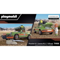 PLAYMOBIL 71436 Porsche 911 Carrera RS 2.7 Offroad Edition, Classic ca