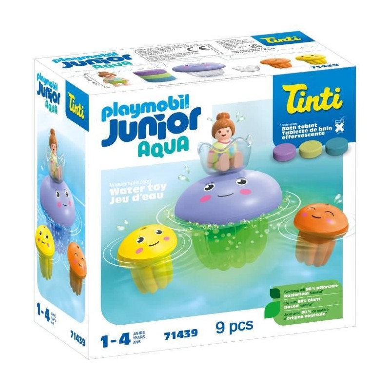 PLAYMOBIL Junior 71439 Famille de méduses, Junior AQUA Tinti, Jouet p PLAYMOBIL Junior 71439 Famille de méduses, Junior AQUA Tinti, Jouet p
