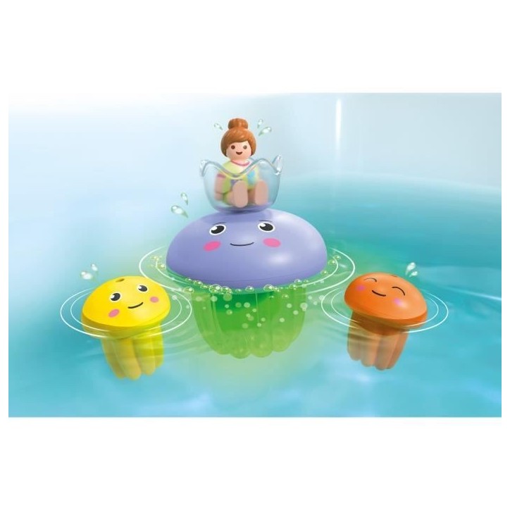PLAYMOBIL Junior 71439 Famille de méduses, Junior AQUA Tinti, Jouet pour le bain, Des 12 mois PLAYMOBIL Junior 71439 Famille de méduses, Junior AQUA Tinti, Jouet pour le bain, Des 12 mois