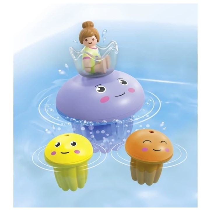 PLAYMOBIL Junior 71439 Famille de méduses, Junior AQUA Tinti, Jouet pour le bain, Des 12 mois PLAYMOBIL Junior 71439 Famille de méduses, Junior AQUA Tinti, Jouet pour le bain, Des 12 mois