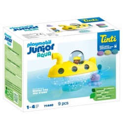 PLAYMOBIL Junior 71440 Sous-marin, Junior AQUA Tinti, Jouet pour le ba
