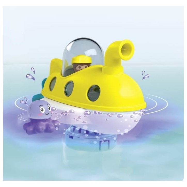 PLAYMOBIL Junior 71440 Sous-marin, Junior AQUA Tinti, Jouet pour le bain, Des 12 mois