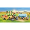 PLAYMOBIL 71442 Fermier avec tracteur et citerne, Country la vie a la