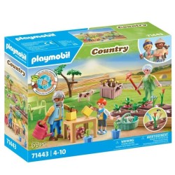 PLAYMOBIL 71443 Grands-parents et potager - Country - Des 4 ans