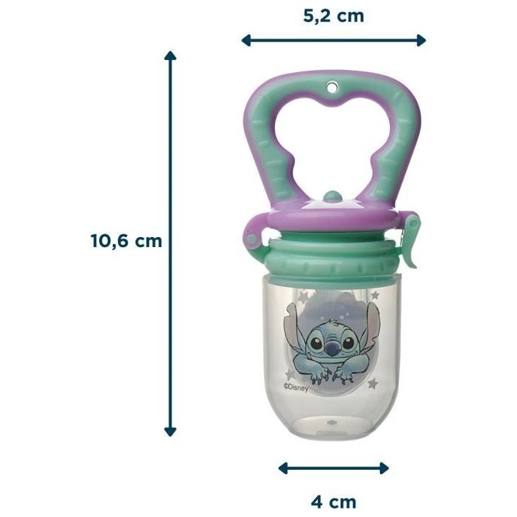 Grignoteur de fruits et légumes - THERMOBABY - Silicone - Lilo & Stitch Grignoteur de fruits et légumes - THERMOBABY - Silicone - Lilo & Stitch
