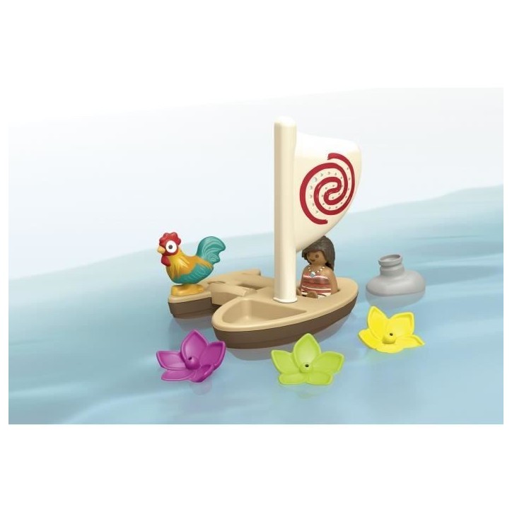 PLAYMOBIL Junior 71459 Vaiana et bateau a voile, Flotte dans l'eau, Jouet pour le bain, Disney, Des 12 mois PLAYMOBIL Junior 71459 Vaiana et bateau a voile, Flotte dans l'eau, Jouet pour le bain, Disney, Des 12 mois