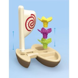 PLAYMOBIL Junior 71459 Vaiana et bateau a voile, Flotte dans l'eau, Jo