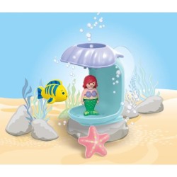 PLAYMOBIL Junior 71460 Ariel avec coquillage de bain, Disney, Jouet po