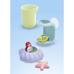 PLAYMOBIL Junior 71460 Ariel avec coquillage de bain, Disney, Jouet po