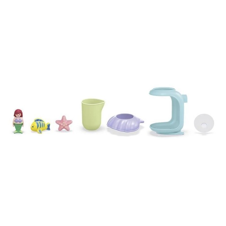 PLAYMOBIL Junior 71460 Ariel avec coquillage de bain, Disney, Jouet pour le bain, Des 12 mois