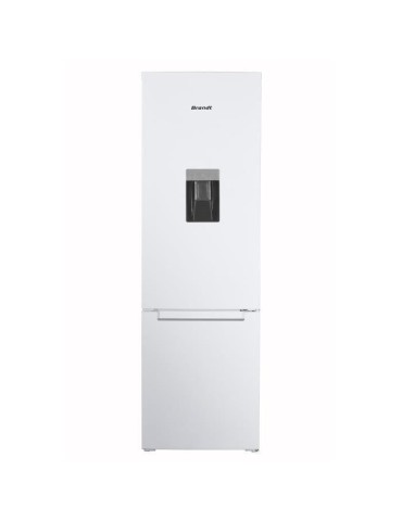 Réfrigérateur combiné BRANDT BC8027EWD - 2 portes - 260L - L55 cm - Blanc