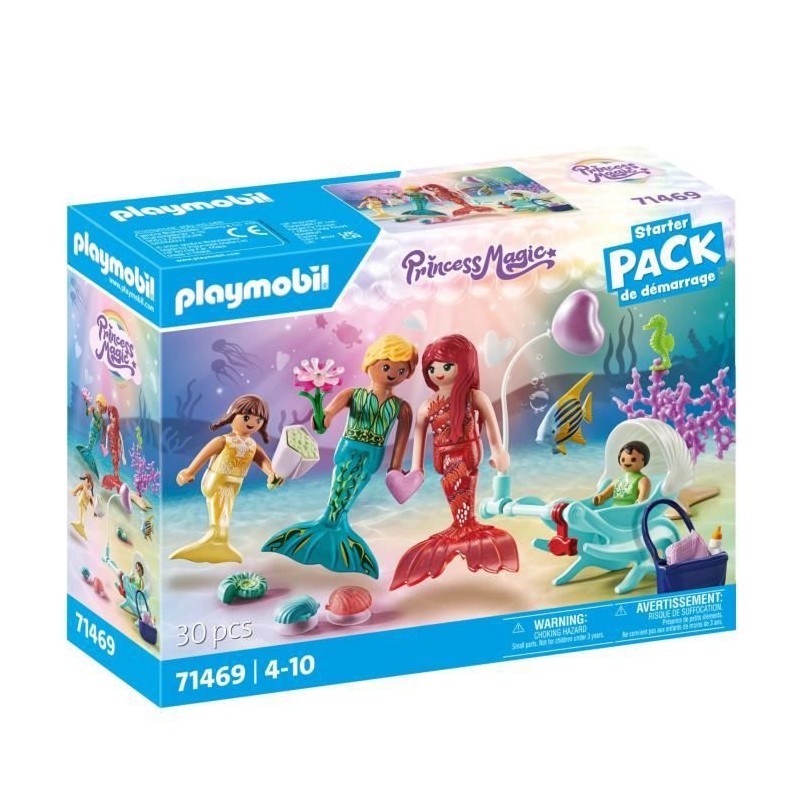 PLAYMOBIL 71469 Famille de sirenes