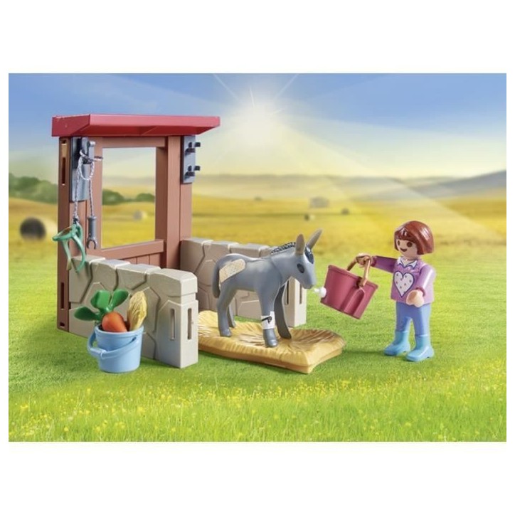PLAYMOBIL 71471 Vétérinaire avec animaux de la ferme, Country la ferme, 55 pieces, Des 4 ans PLAYMOBIL 71471 Vétérinaire avec animaux de la ferme, Country la ferme, 55 pieces, Des 4 ans
