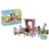 PLAYMOBIL 71471 Vétérinaire avec animaux de la ferme, Country la fer