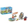 PLAYMOBIL 71476 StarterPack Maman et enfant avec fauteuil suspendu, My