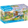 PLAYMOBIL 71493 Van pour cheval et poneys avec enclos, Horses of Water