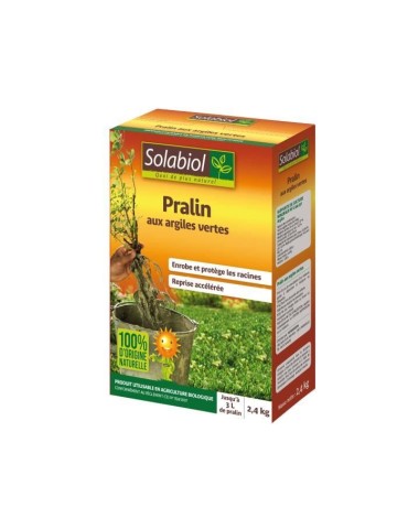 Solabiol SOPRAL3 Pralin Aux Argiles Vertes - Jusqu'a 3L - 2, 4kg