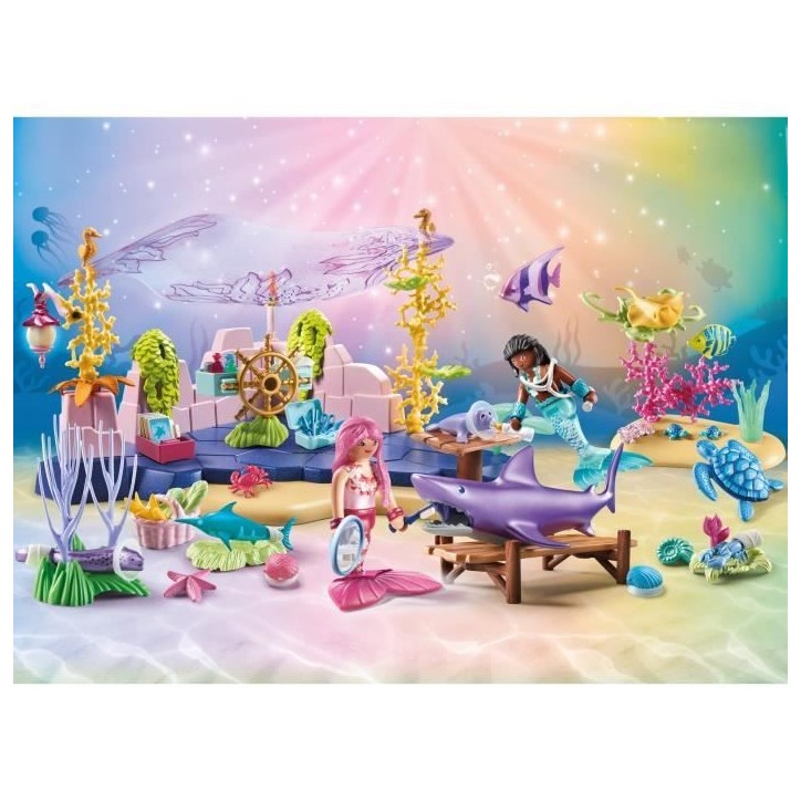 PLAYMOBIL 71499 Centre de soin des sirenes pour animaux PLAYMOBIL 71499 Centre de soin des sirenes pour animaux