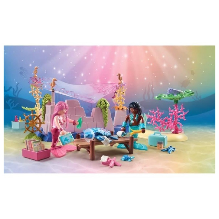 PLAYMOBIL 71499 Centre de soin des sirenes pour animaux PLAYMOBIL 71499 Centre de soin des sirenes pour animaux