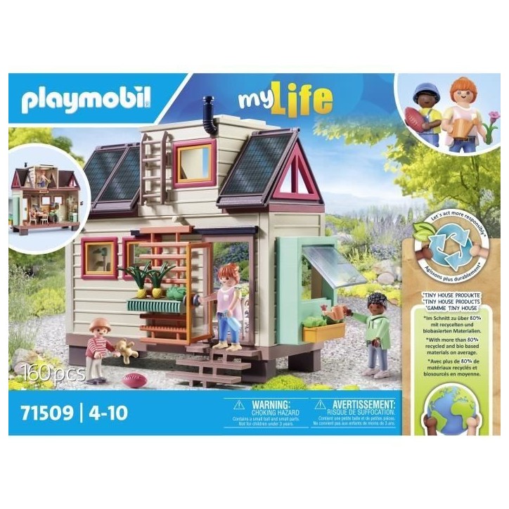 Playmobil 71509 Tiny House, La Petite Maison, My Life, Des 4 ans Playmobil 71509 Tiny House, La Petite Maison, My Life, Des 4 ans