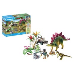 PLAYMOBIL 71523 Campement des explorateurs dinosaures, Dinos, 93 piece