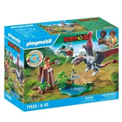 PLAYMOBIL 71525 Drone d'observation avec dimorphodon, Dinos, 49 pieces