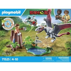 PLAYMOBIL 71525 Drone d'observation avec dimorphodon, Dinos, 49 pieces