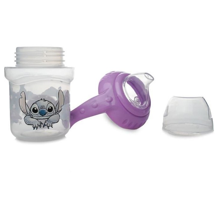 Tasse a poignées - THERMOBABY - 250 ml - Bec silicone - Lilo & Stitch