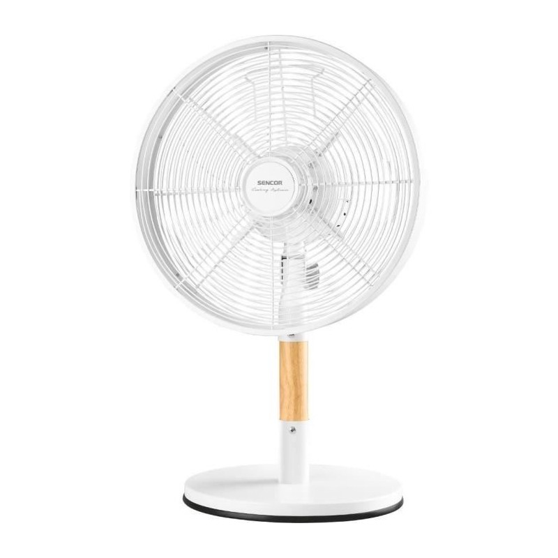 Ventilateur de bureau - SENCOR - SFE 3080WH - 3 vitesses - Oscillation Ventilateur de bureau - SENCOR - SFE 3080WH - 3 vitesses - Oscillation