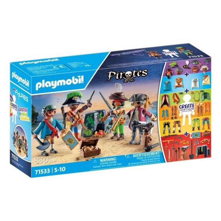 PLAYMOBIL 71533 My Figures : Pirates