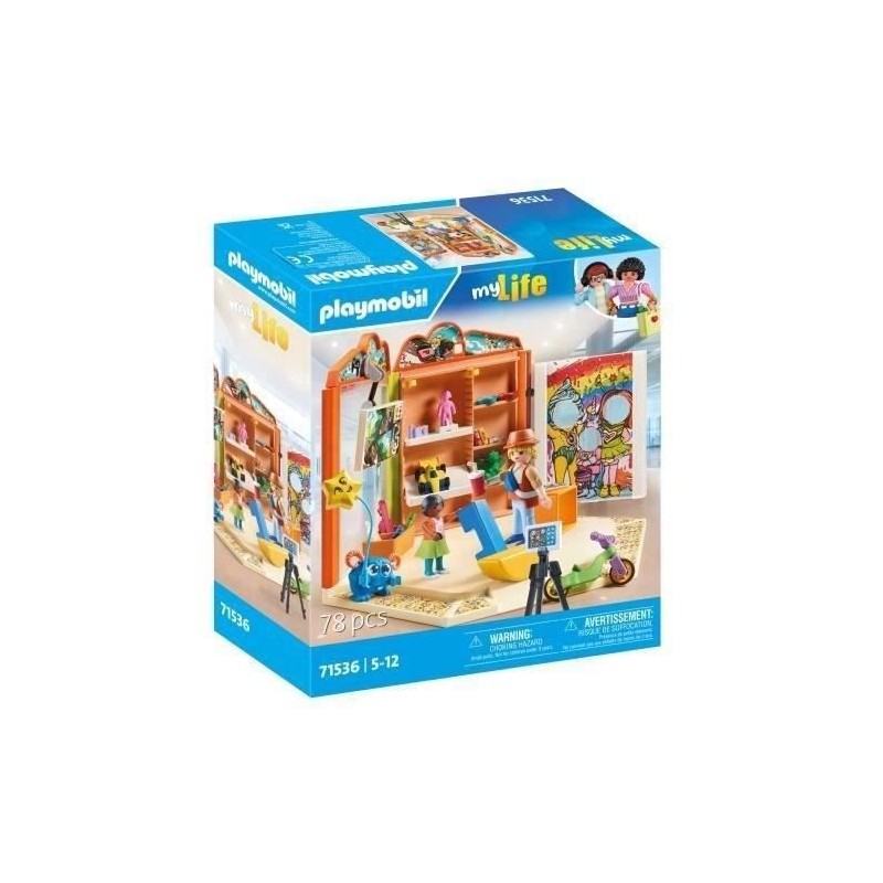 PLAYMOBIL 71536 Magasin de jouets, My Life, Le shopping, 78 pieces, De