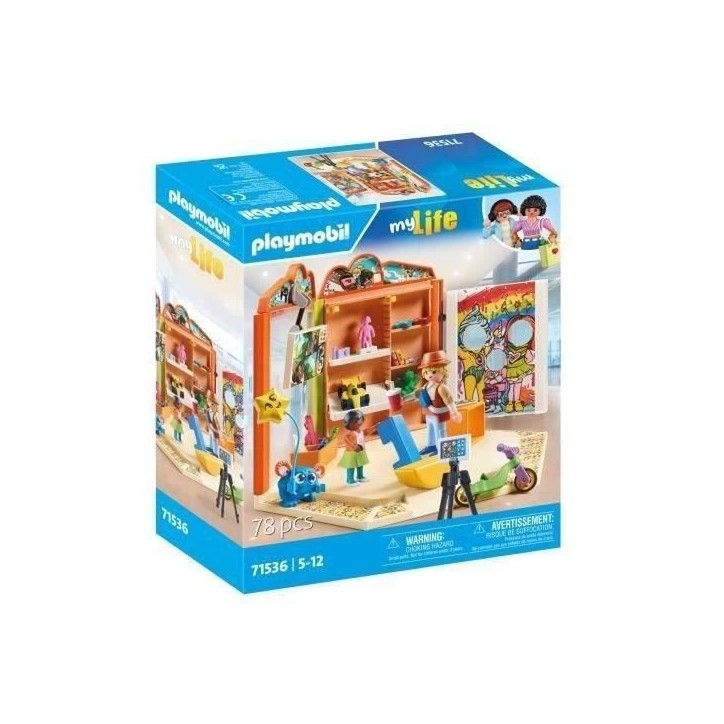 PLAYMOBIL 71536 Magasin de jouets, My Life, Le shopping, 78 pieces, Des 5 ans