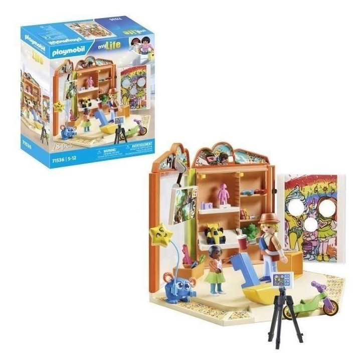 PLAYMOBIL 71536 Magasin de jouets, My Life, Le shopping, 78 pieces, Des 5 ans