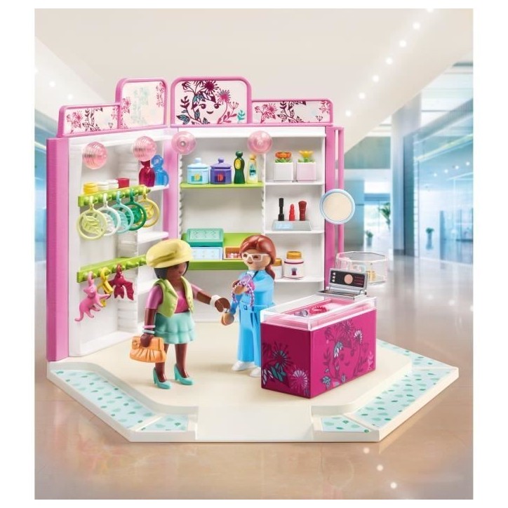 PLAYMOBIL 71537 Boutique d'accessoires, My Life, 95 pieces, Des 5 ans