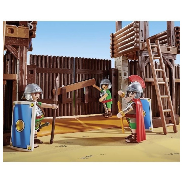 PLAYMOBIL 71542 Camp des Romains, Astérix, Personnages de la BD, 181 pieces, Des 5 ans