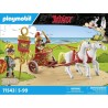 PLAYMOBIL 71543 Char romain et chevaux, Astérix, Personnage de la BD,