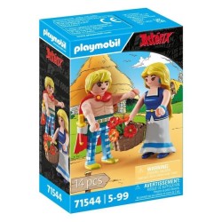PLAYMOBIL 71544 Tragicomix et Falbala, Personnages d'Astérix, 14 piec