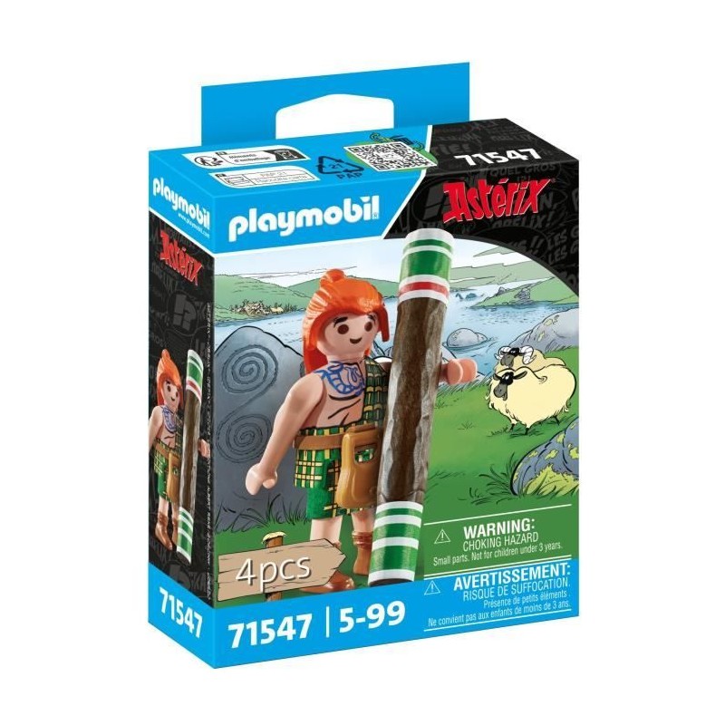 PLAYMOBIL 71547 Mac Oloch, Astérix, Personnages de la BD, Des 5 ans PLAYMOBIL 71547 Mac Oloch, Astérix, Personnages de la BD, Des 5 ans