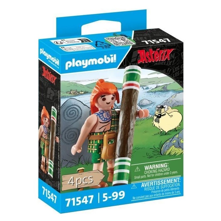 PLAYMOBIL 71547 Mac Oloch, Astérix, Personnages de la BD, Des 5 ans PLAYMOBIL 71547 Mac Oloch, Astérix, Personnages de la BD, Des 5 ans