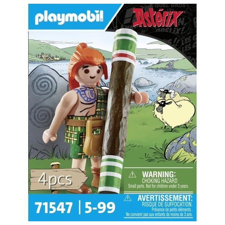 PLAYMOBIL 71547 Mac Oloch, Astérix, Personnages de la BD, Des 5 ans PLAYMOBIL 71547 Mac Oloch, Astérix, Personnages de la BD, Des 5 ans