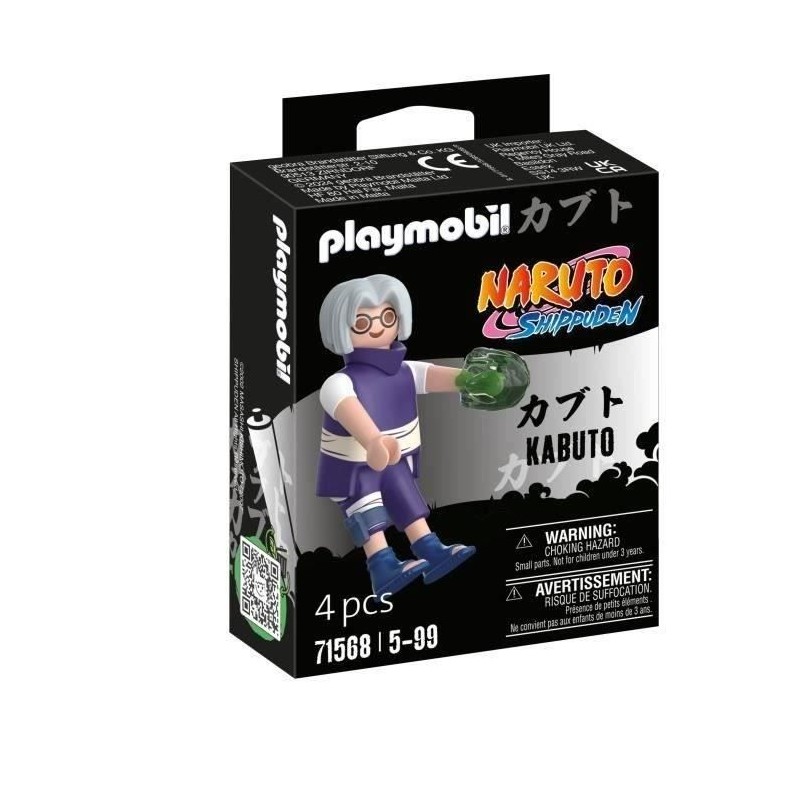PLAYMOBIL Figurine Kabuto 71568, Naruto Shippuden, Des 5 ans