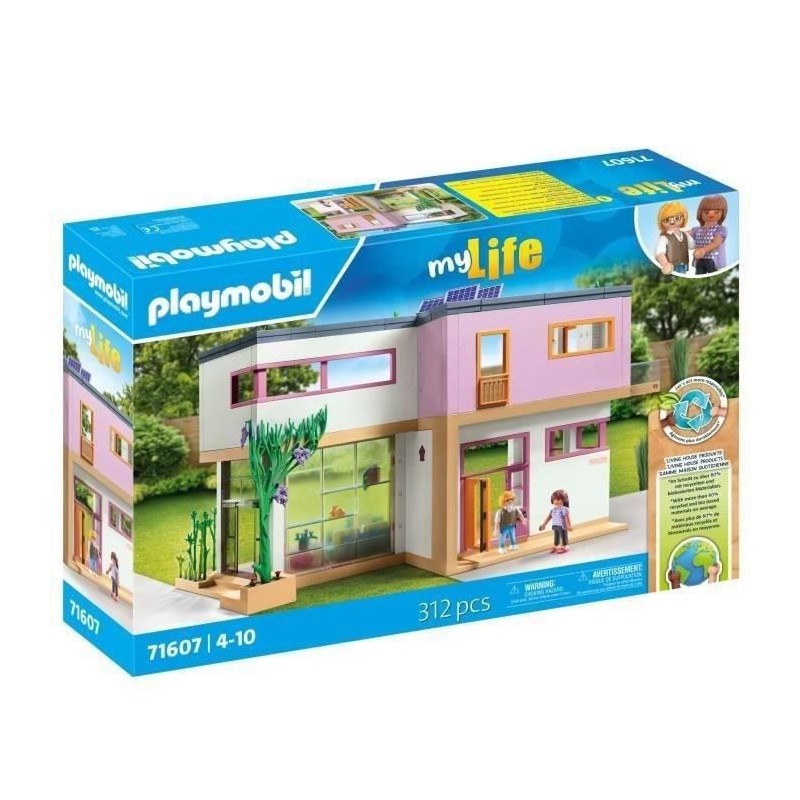 PLAYMOBIL 71607 Maison d'architecte, My Life, 326 pieces, Des 4 ans PLAYMOBIL 71607 Maison d'architecte, My Life, 326 pieces, Des 4 ans