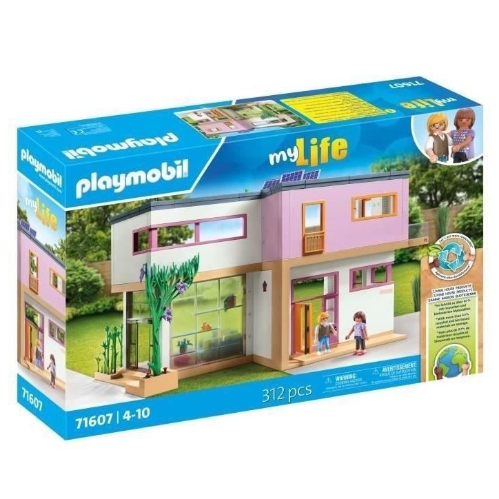 PLAYMOBIL 71607 Maison d'architecte, My Life, 326 pieces, Des 4 ans
