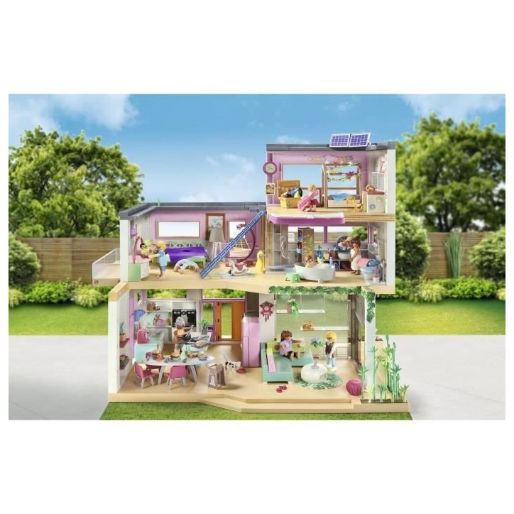 PLAYMOBIL 71607 Maison d'architecte, My Life, 326 pieces, Des 4 ans