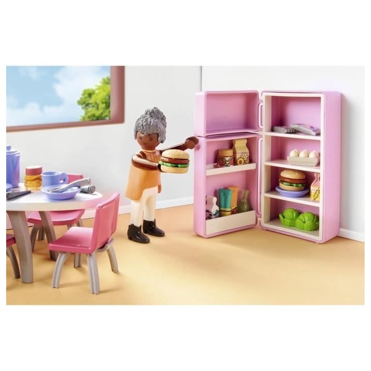 PLAYMOBIL 71608 Cuisine avec ilôt central, My life, Maison d'architecte, 105 pieces, Des 4 ans PLAYMOBIL 71608 Cuisine avec ilôt central, My life, Maison d'architecte, 105 pieces, Des 4 ans