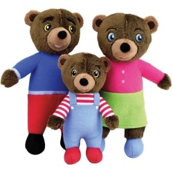 Coffret peluche - PETIT OURS BRUN - JEMINI - Famille : Maman ours, Pap