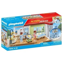 PLAYMOBIL 71616 Chambre de maternité, City Life, L'hôpital, Piece co